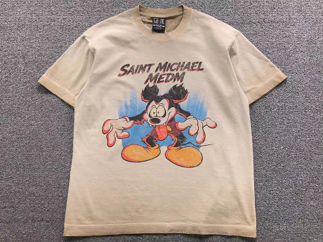 Chanel 98 SAINT MICHAEL T-SHIRT 42081403155 (Im 170Cm 60Kg I Wear Size S In The Phot) - Image 10