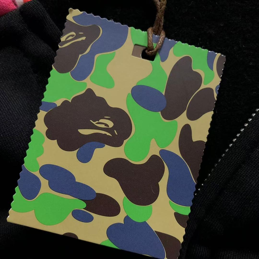 Bape 175 BAPE HOODIE 52070731158 (Im 170Cm 60Kg I Wear Size 2XL In The Phot) - Image 33