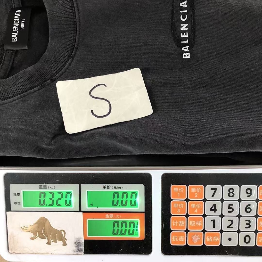 Balenciaga 125 B⭐L⭐⭐⭐IA⭐A T-SHIRT 5208240481 (Im 170Cm 60Kg I Wear Size S In The Phot) - Image 24