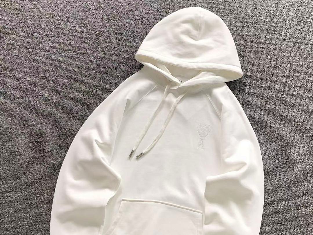 AMI 168 AMI HOODIE 3110170221 (Im 170Cm 60Kg I Wear Size M In The Phot) - Image 9