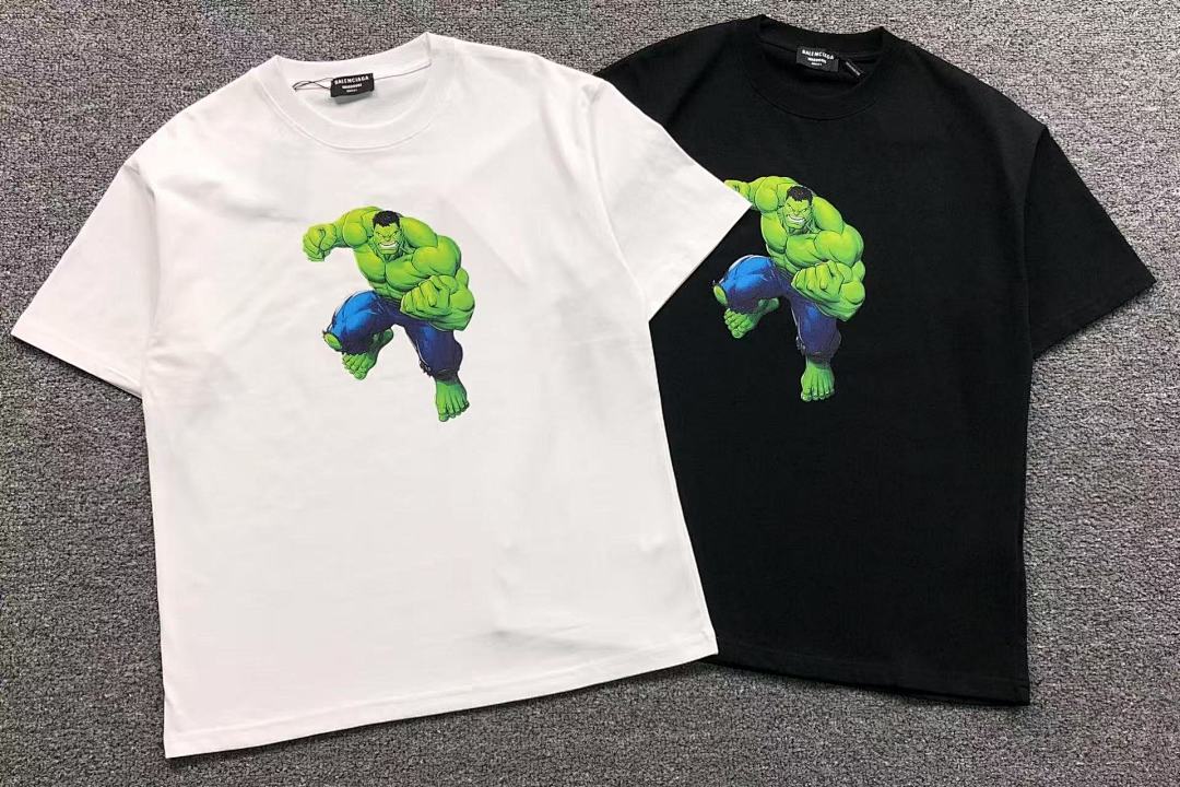 Balenciaga 95 B⭐L⭐⭐⭐IA⭐A T-SHIRT 1105190299 (Im 170Cm 60Kg I Wear Size M In The Phot) - Image 5