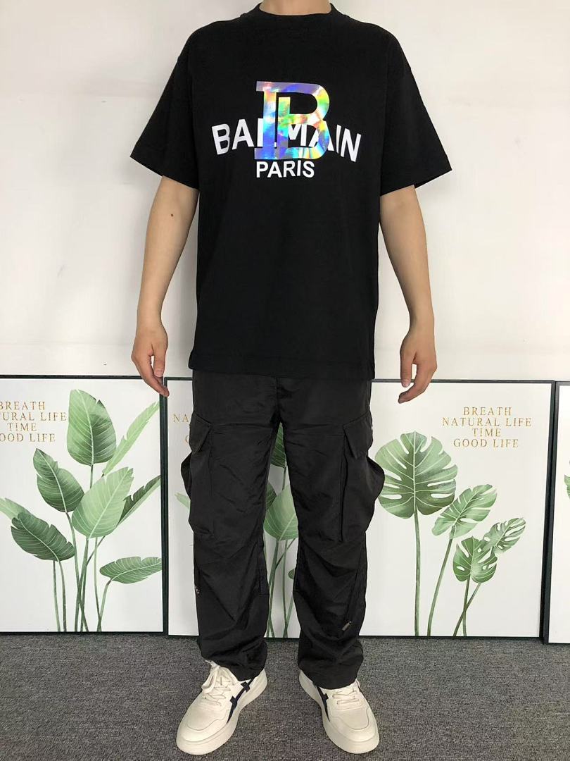 Balmain 95 BALMAIN T-SHIRT 502172281 (Im 170Cm 57Kg I Wear Size S In The Phot) - Image 3