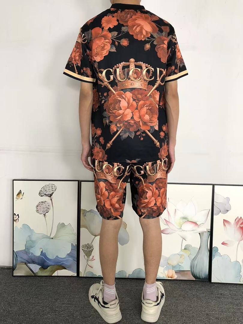 Gucci SHORTS175 G⭐C⭐I T-SHIRT SHORTS 22050512125 (Im 170Cm 60Kg I Wear Size S In The Phot) - Image 5