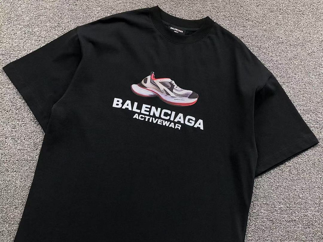 Balenciaga 115 B⭐L⭐⭐⭐IA⭐A T-SHIRT - Image 7