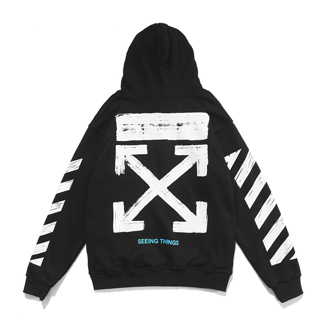 Off-White 98 OFF-WHITE (WHITE HOODIE) - Image 5