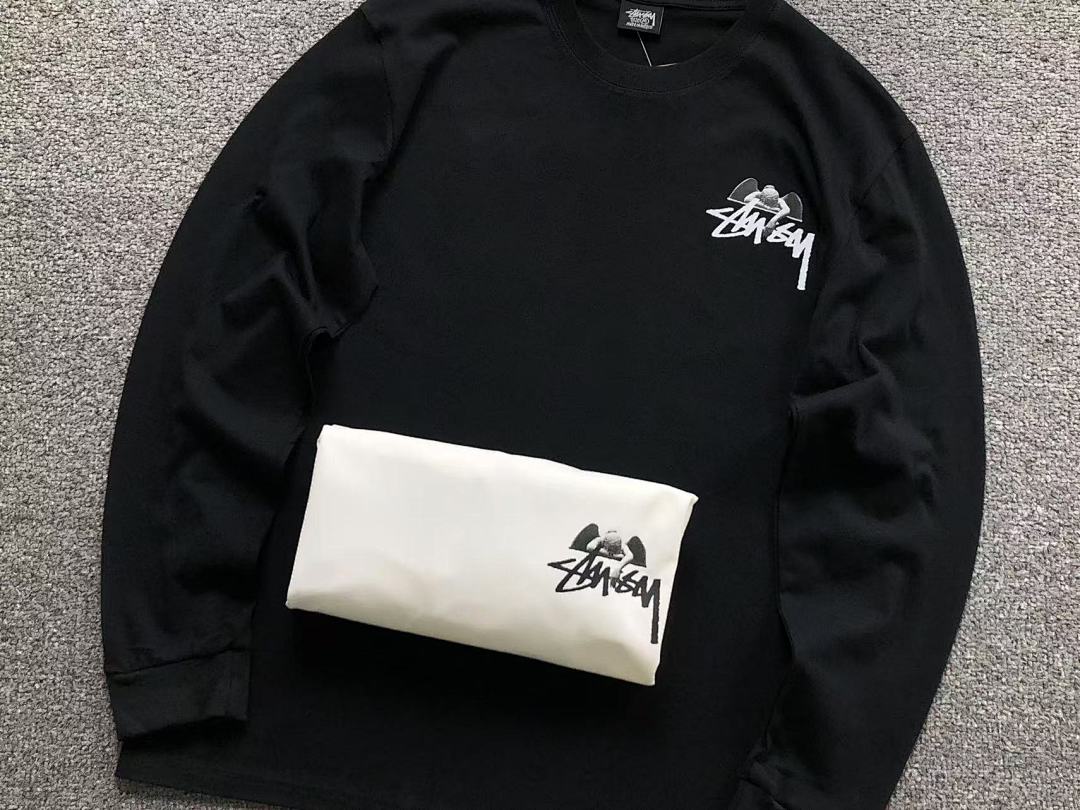 Stussy 95 STUSSY LONG SLEEVED 582017123 (Im 170Cm 60Kg I Wear Size M In The Phot) - Image 17