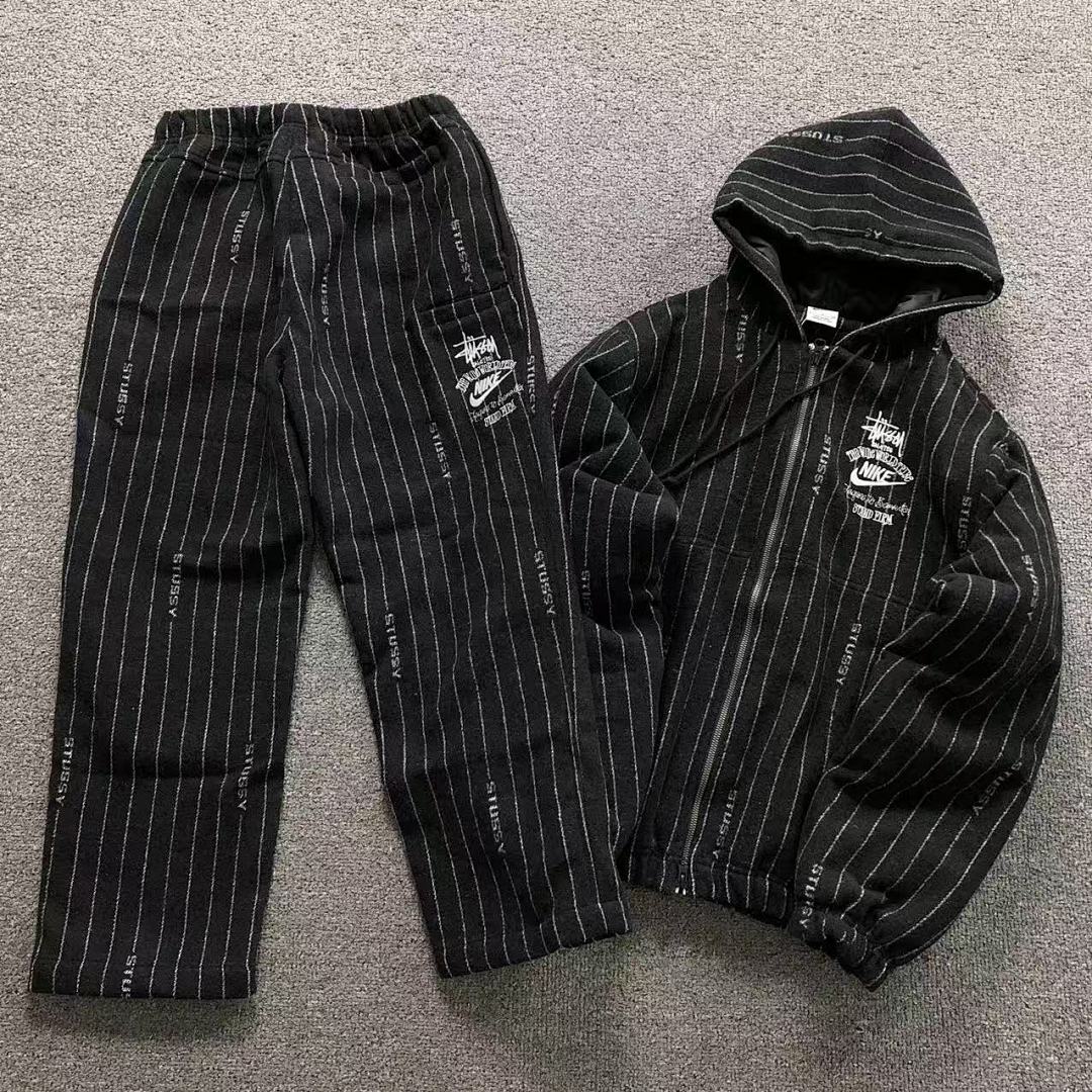 Nike TROUSERS 419 N⭐K⭐ STUSSY COTTON CIOTHES