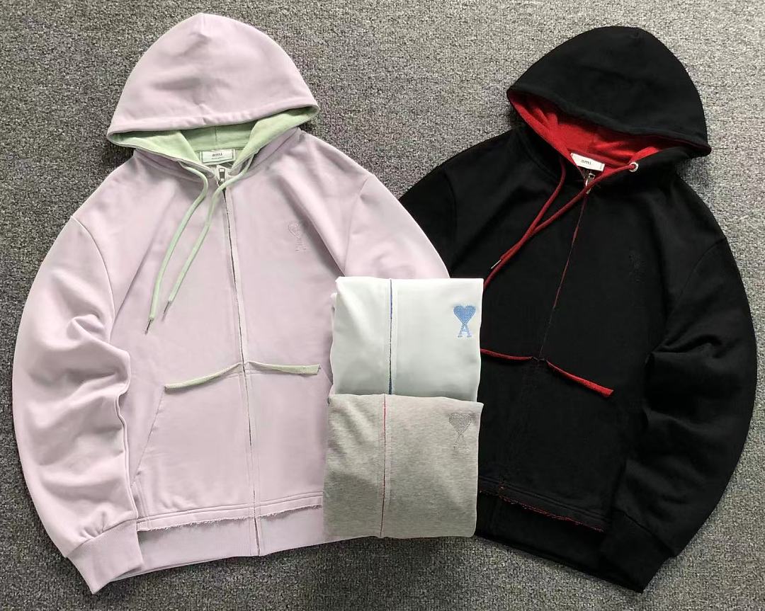 AMI 165 AMI HOODIE 3207171503 (Im 170Cm 60Kg I Wear Size M In The Phot) - Image 5