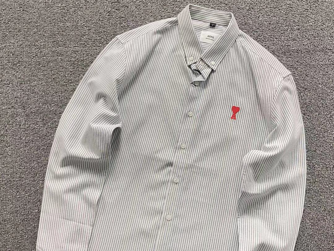 AMI 175 AMI SHIRT 1241002159 (Im 170Cm 60Kg I Wear Size S In The Phot) - Image 9