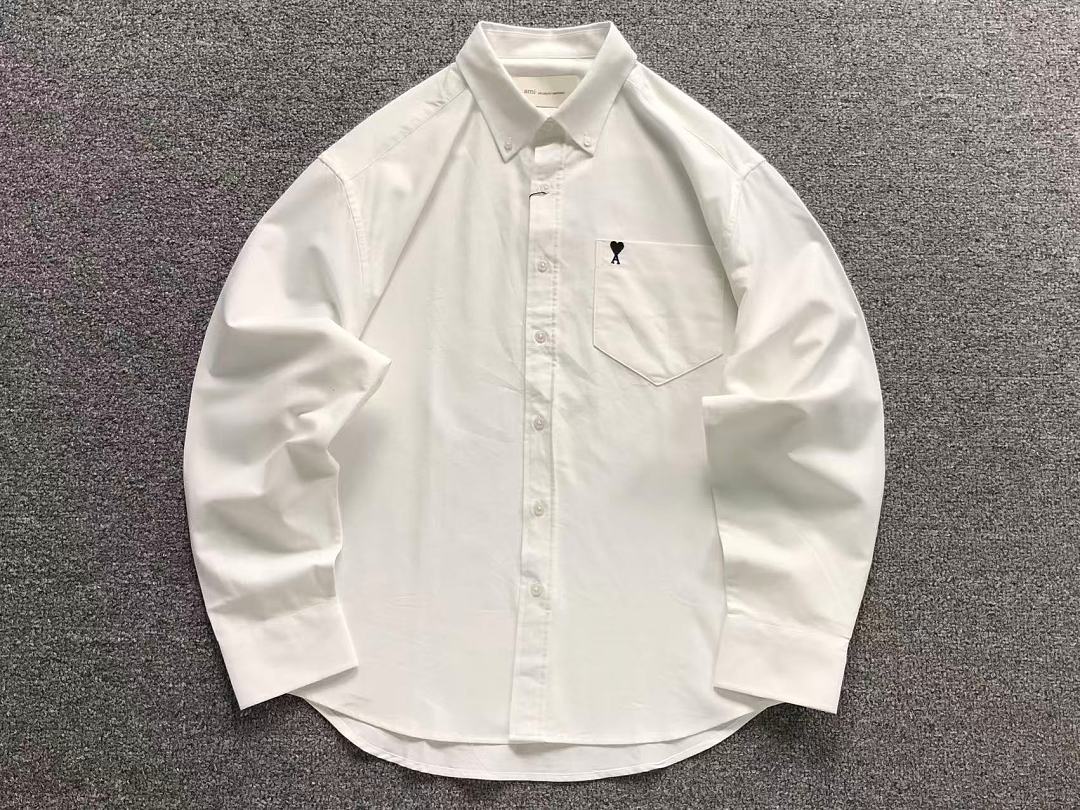 AMI 218 AMI SHIRT 2208110504 (Im 170Cm 60Kg I Wear Size XL In The Phot) - Image 9