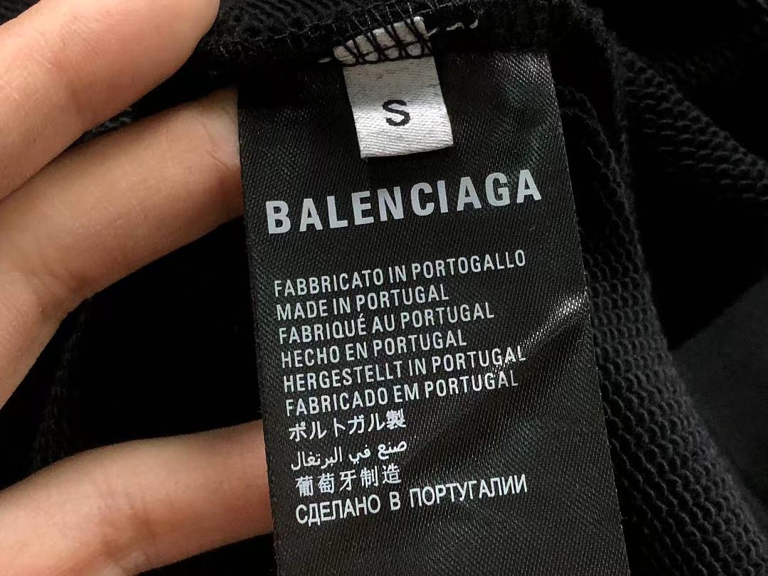 Balenciaga 235 B⭐L⭐⭐⭐IA⭐A HOODIE 42082924163 (Im 170Cm 60Kg I Wear Size S In The Phot) - Image 18
