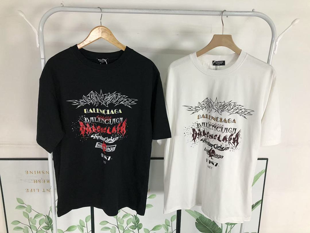 Balenciaga 108 B⭐L⭐⭐⭐IA⭐A T-SHIRT 213030321 (Im 170Cm 55Kg I Wear Size S In The Phot) - Image 26