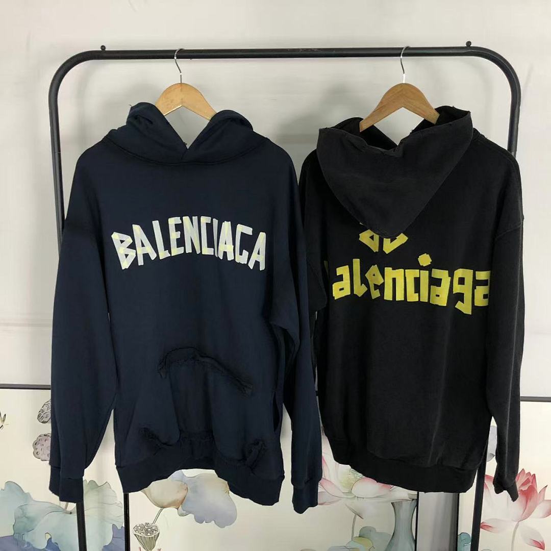 Balenciaga 225 B⭐L⭐⭐⭐IA⭐A HOODIE 5101172136 (Im 170Cm 60Kg I Wear Size S In The Phot) - Image 28