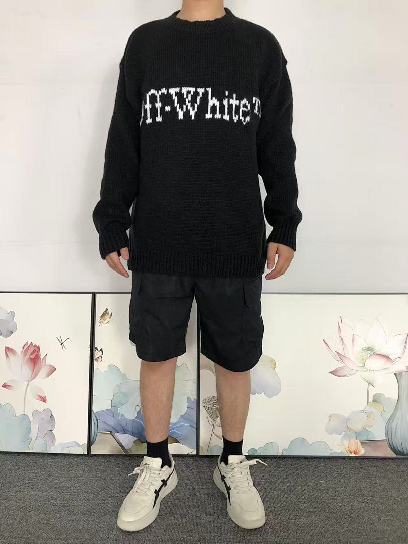 Off-White 135 OFF-WHITE SWEATER 11082310140 (Im 170Cm 60Kg I Wear Size M In The Phot) - Image 3