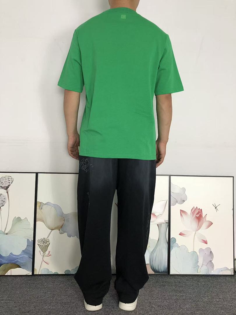 AMI 98 AMI T-SHIRT 21111816125 (Im 170Cm 60Kg I Wear Size S In The Phot) - Image 4