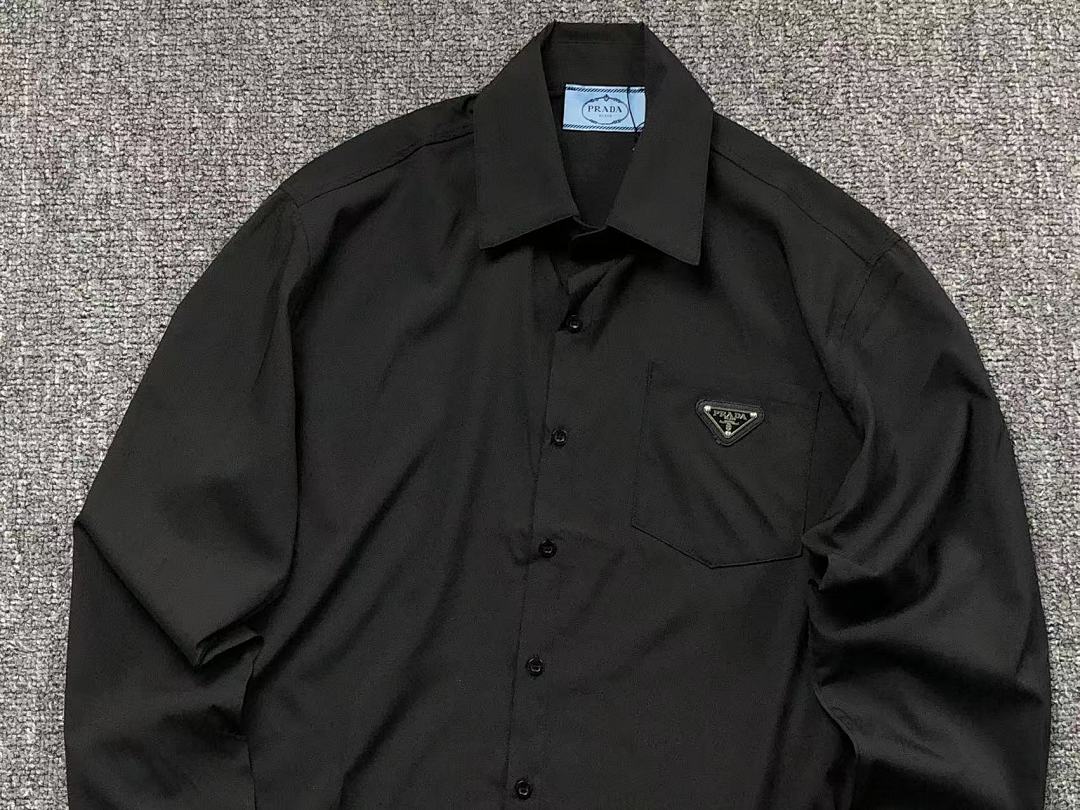 Prada 116 P⭐A⭐A SHIRT 211052539 (Im 170Cm 55Kg I Wear Size L In The Phot) - Image 9