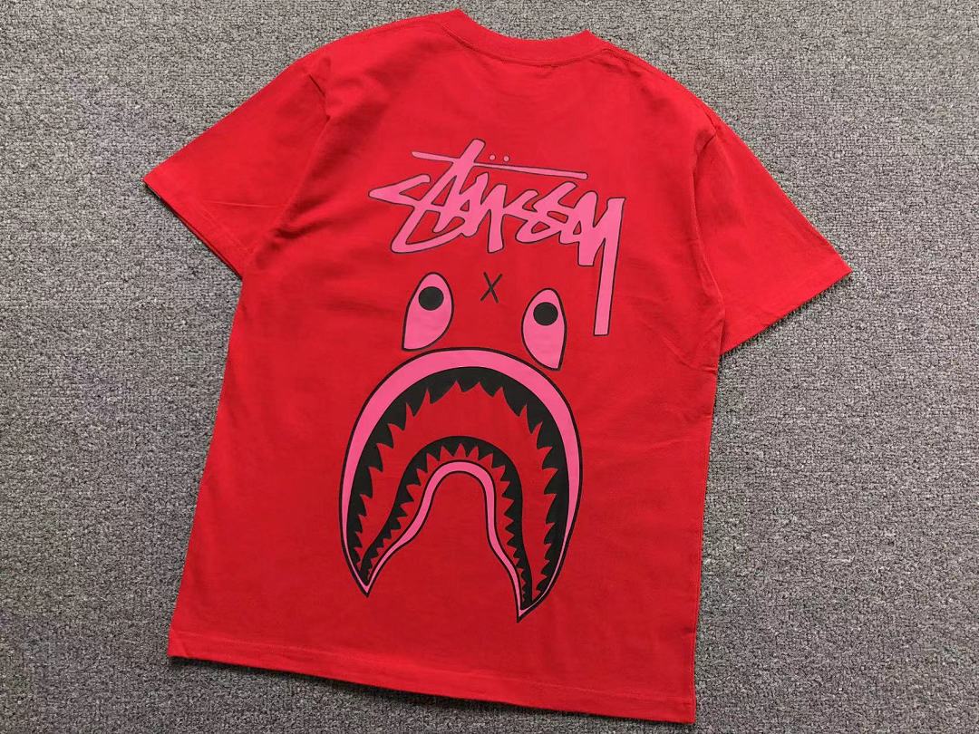 Bape 78 BAPE STUSSY T-SHIRT 1102090342 (Im 170Cm 55Kg I Wear Size S In The Phot) - Image 19