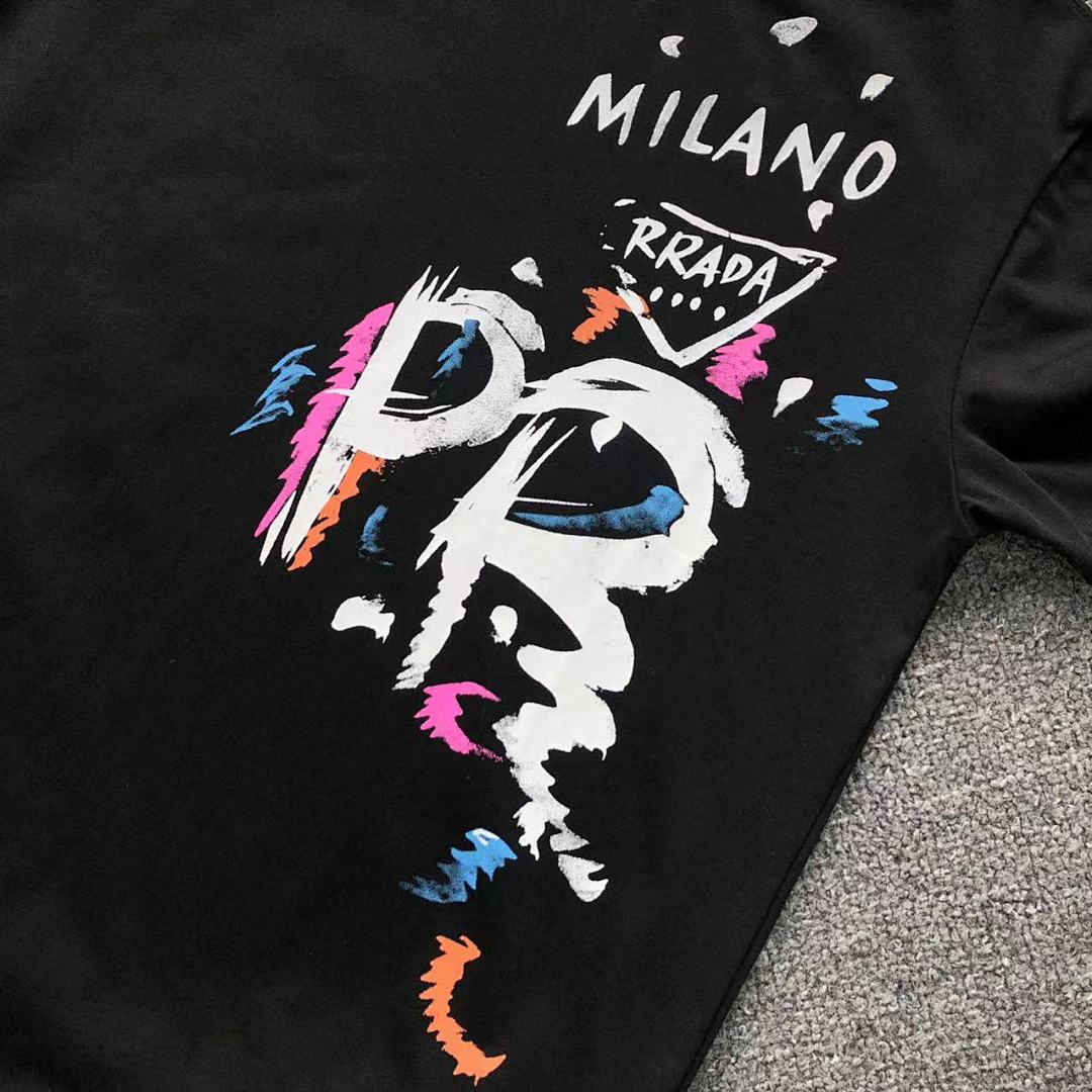 Prada 85 P⭐A⭐A T-SHIRT 1104172632 (Im 170Cm 60Kg I Wear Size M In The Phot) - Image 13
