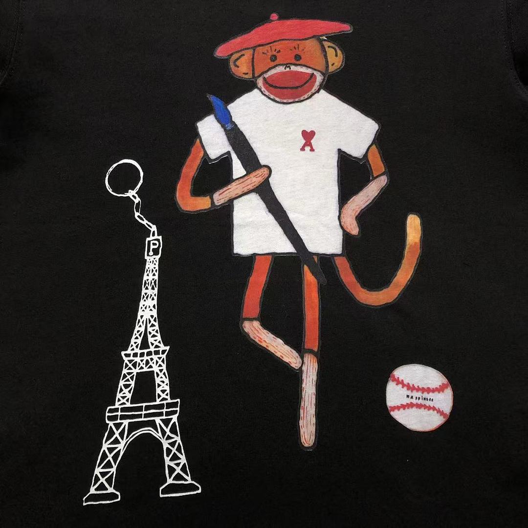 AMI 138 AMI T-SHIRT 22042344001 (Im 170Cm 60Kg I Wear Size S In The Phot) - Image 10