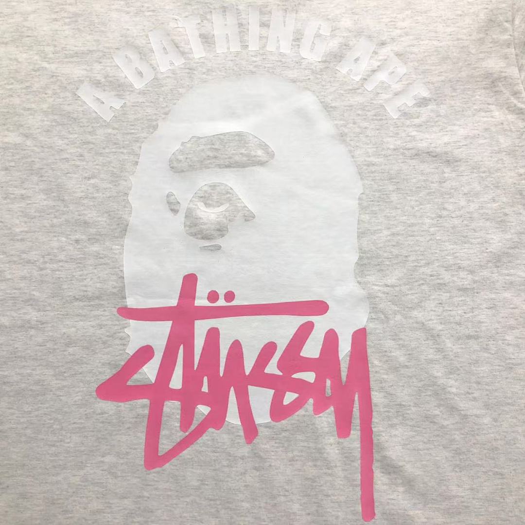 Bape 78 BAPE STUSSY T-SHIRT - Image 11