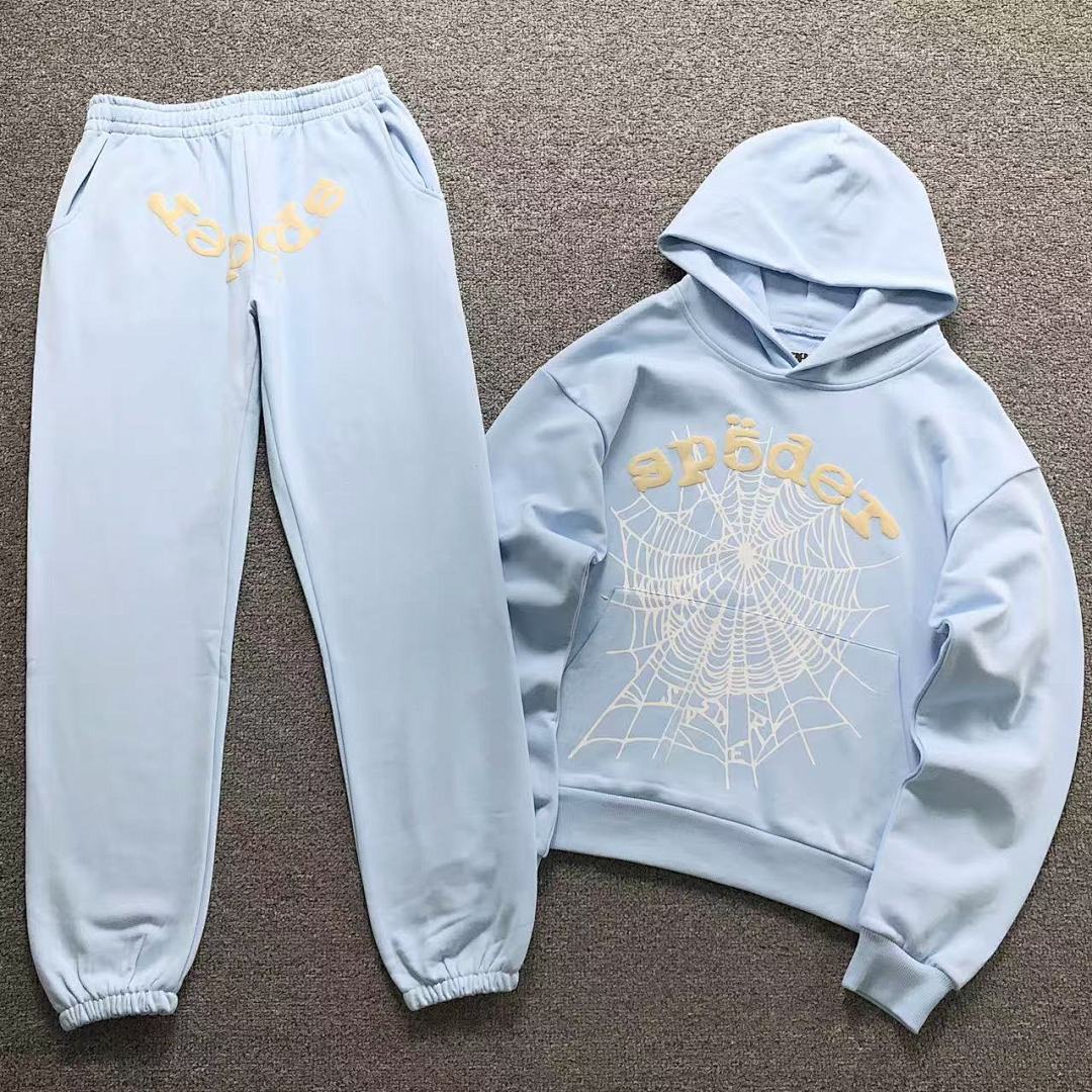 Sp5der TROUSERS125 SP5DER HOODIE, photo 1
