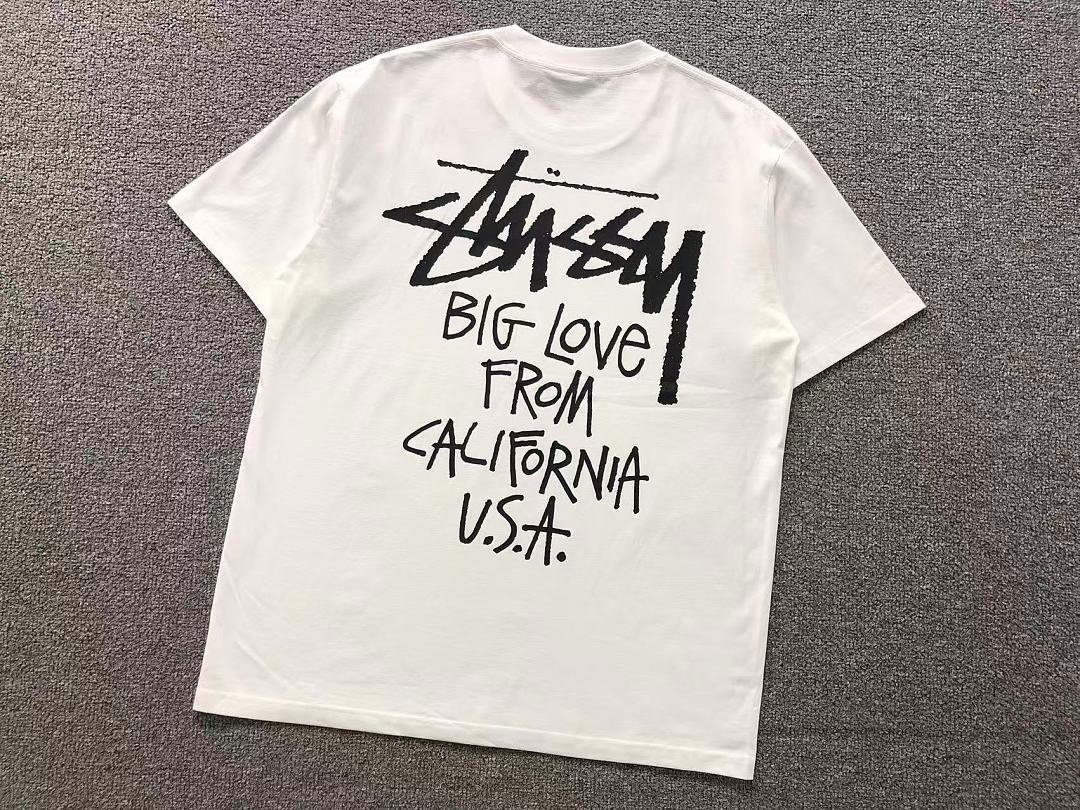 Stussy 82 STUSSY T-SHIRT 3207031602 (Im 170Cm 60Kg I Wear Size L In The Phot) - Image 7