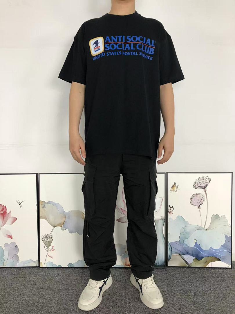 Christian Louboutin 85 ANTI SOCIAL CLUB T-SHIRT 4050130102 (Im 170Cm 60Kg I Wear Size L In The Phot) - Image 3