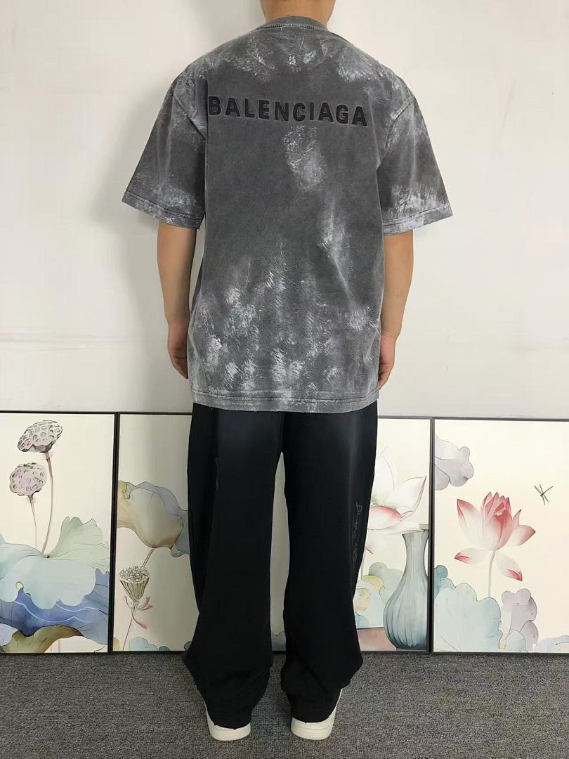 Balenciaga 158 B⭐L⭐⭐⭐IA⭐A T-SHIRT 3111180121 (Im 170Cm 60Kg I Wear Size S In The Phot) - Image 4