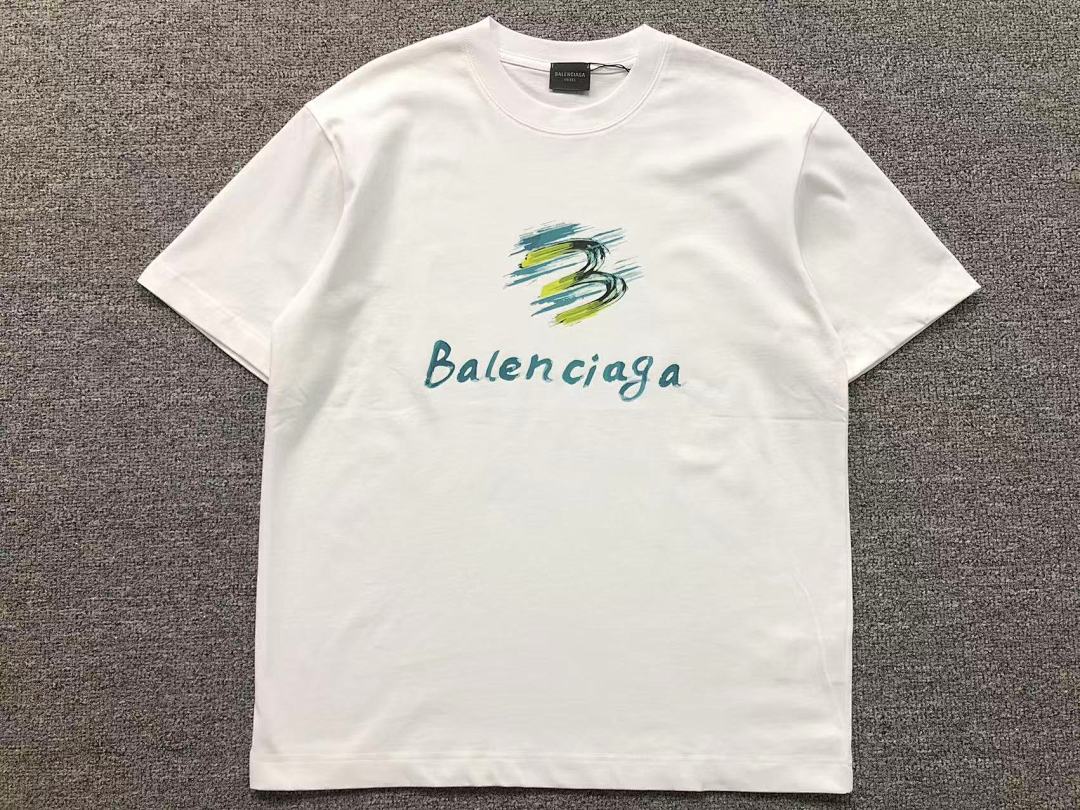 Balenciaga 115 B⭐L⭐⭐⭐IA⭐A T-SHIRT 5232321147 (Im 170Cm 60Kg I Wear Size L In The Phot) - Image 7