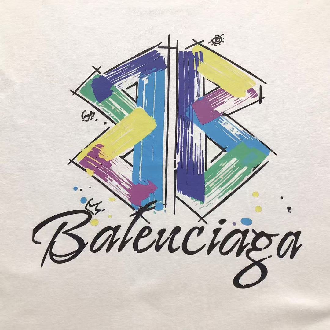 Balenciaga 115 B⭐L⭐⭐⭐IA⭐A T-SHIRT 22051320172 (Im 170Cm 60Kg I Wear Size M In The Phot) - Image 15