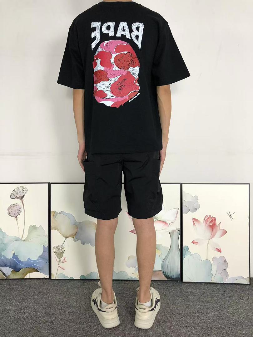 Bape 95 BAPE T-SHIRT 3205040517 (Im 170Cm 60Kg I Wear Size S In The Phot) - Image 4
