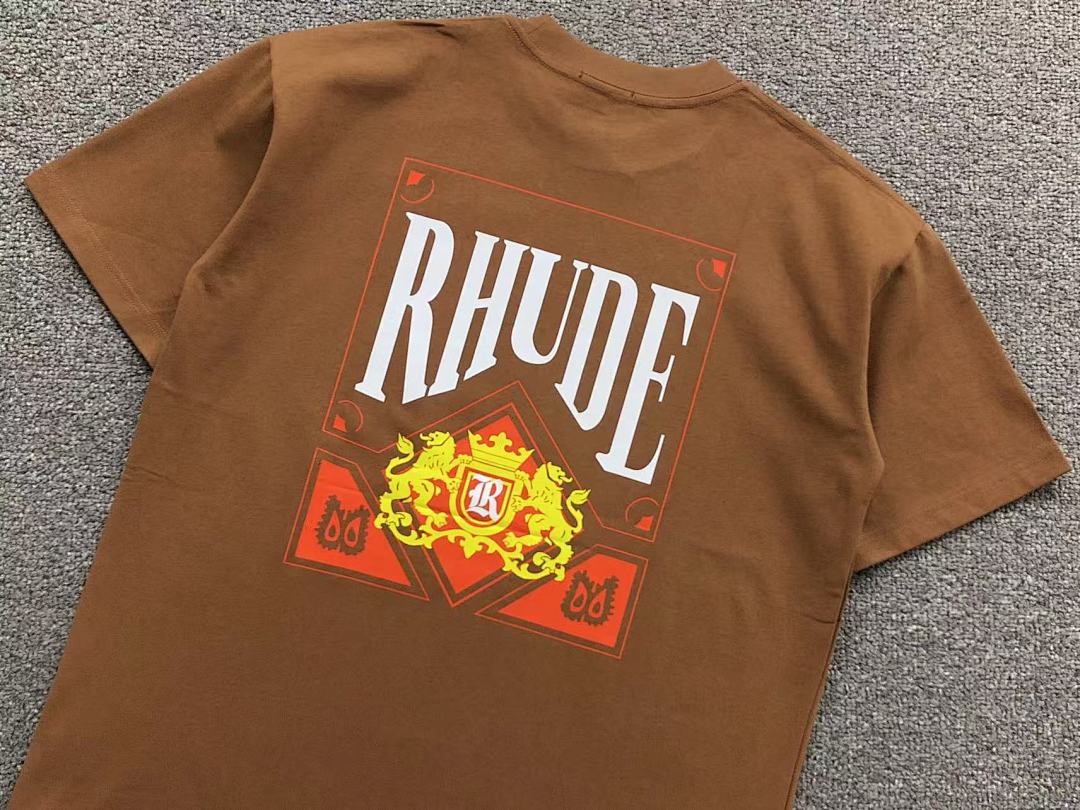 Rhude 98 RHUDE T-SHIRT 2161142125 (Im 170Cm 60Kg I Wear Size M In The Phot) - Image 17