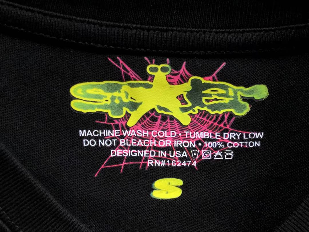 Sp5der 78 SP5DER T-SHIRT 4104221445 (Im 170Cm 60Kg I Wear Size S In The Phot) - Image 30