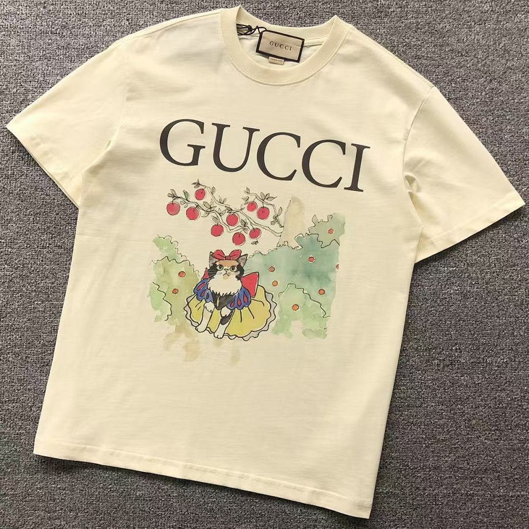 Gucci 85 G⭐C⭐I T-SHIRT 5042619101 (Im 170Cm 60Kg I Wear Size S In The Phot)