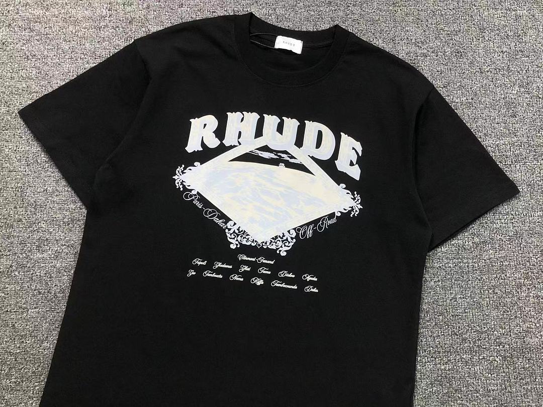 Rhude 105 RHUDE T-SHIRT 3208060517 (Im 170Cm 60Kg I Wear Size S In The Phot) - Image 15
