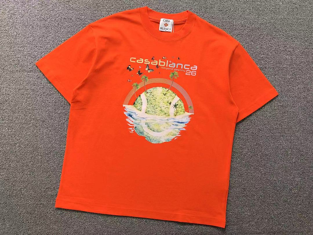 Casablanca 98 CASABLANCA T-SHIRT 5212308127 (Im 170Cm 60Kg I Wear Size XL In The Phot) - Image 16
