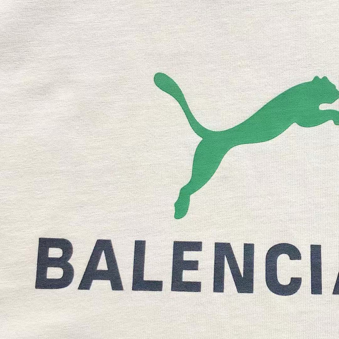 Balenciaga 128 B⭐L⭐⭐⭐IA⭐A PUMA T-SHIRT 42040806163 (Im 170Cm 60Kg I Wear Size XS In The Phot) - Image 9