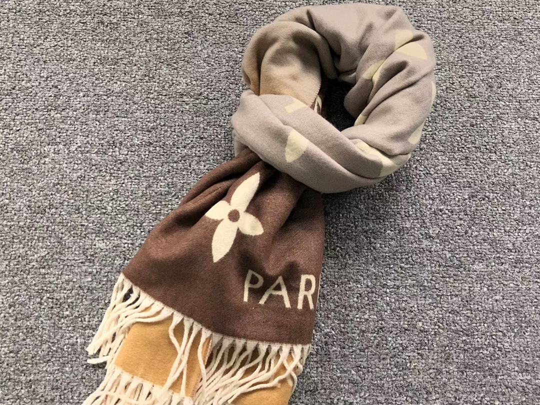 Louis Vuitton 85 L⭐ SCARF 218090376 (Long 186CM* Wide 63CM*) - Image 10