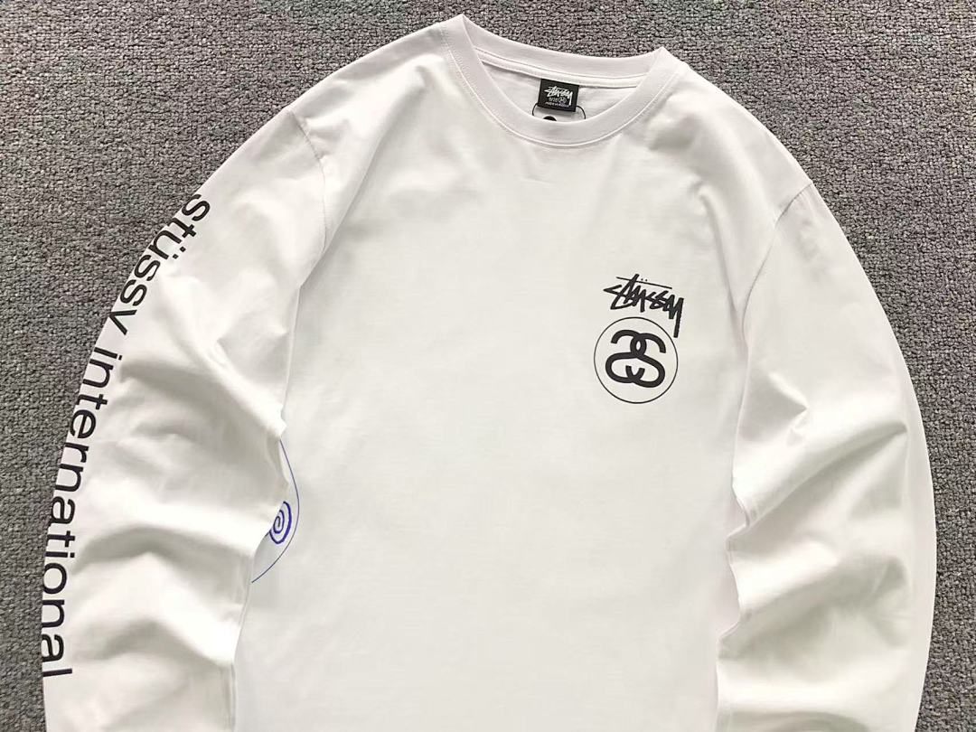 Stussy 135 STUSSY LONG SLEEVED 4107010977 (Im 170Cm 60Kg I Wear Size S In The Phot) - Image 18