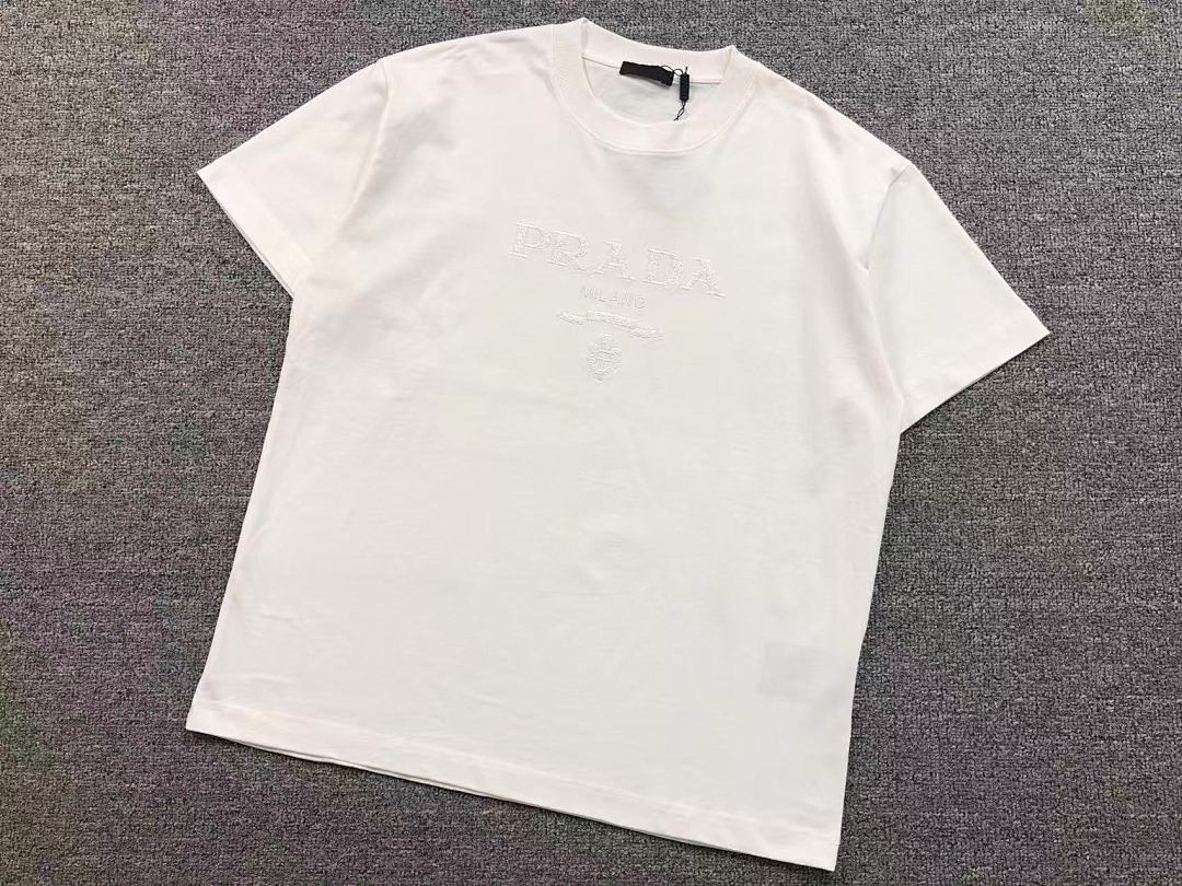 Prada 118 P⭐A⭐A T-SHIRT 4123104133 (Im 170Cm 60Kg I Wear Size 2XL In The Phot) - Image 14