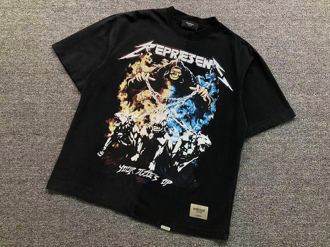 Represent 128 REPRESENT T-SHIRT 3205301017 (Im 170Cm 60Kg I Wear Size S In The Phot) - Image 6