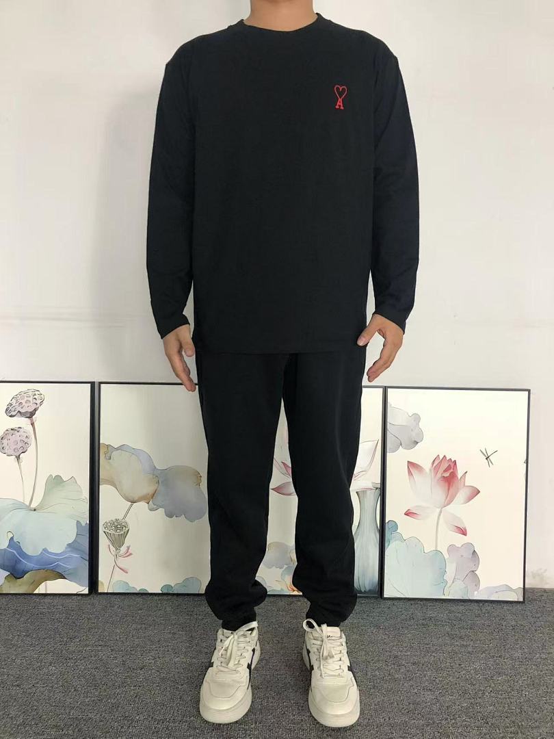 Unbranded 138 AMI LONG SLEEVED 219170601 (Im 170Cm 60Kg I Wear Size M In The Phot) - Image 3