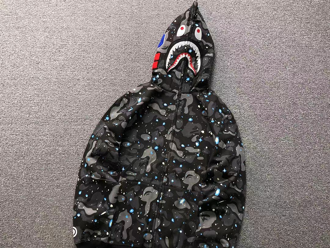 Bape 135 BAPE HOODIE 52070714158 (Im 170Cm 60Kg I Wear Size 3XL In The Phot) - Image 7