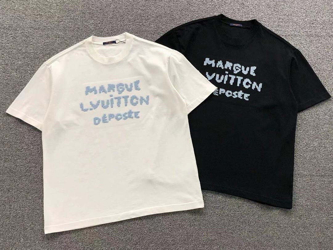 Louis Vuitton 125 L⭐ T-SHIRT 3112031021 (Im 170Cm 60Kg I Wear Size L In The Phot) - Image 5