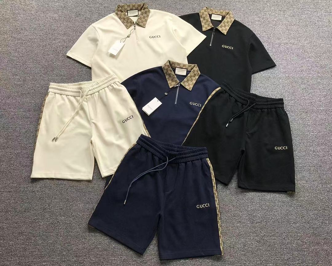 Gucci 218 G⭐C⭐I POLO SHORTS 5241625147 (Im 170Cm 60Kg I Wear Size L In The Phot) - Image 6