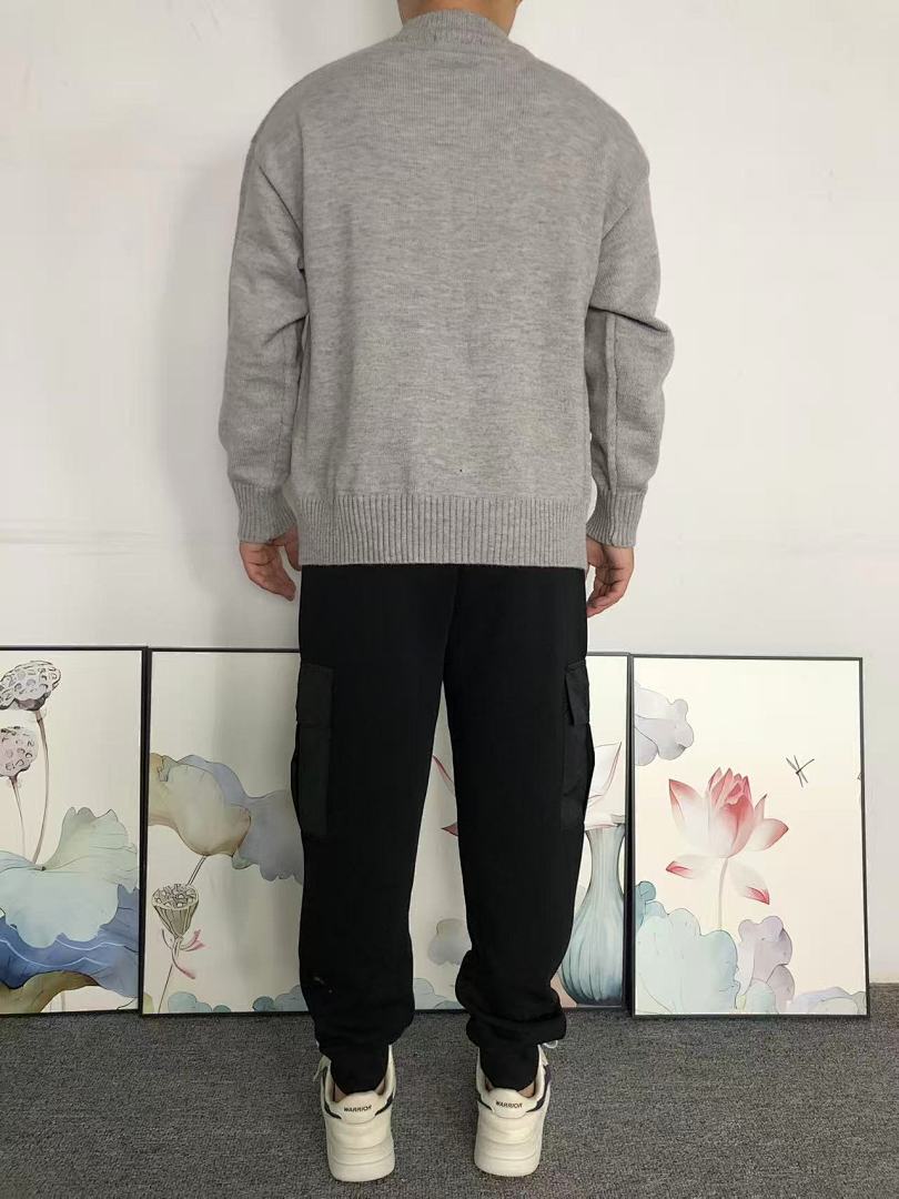 AMI 138 AMI SWEATER 3110071117 (Im 170Cm 60Kg I Wear Size S In The Phot) - Image 4