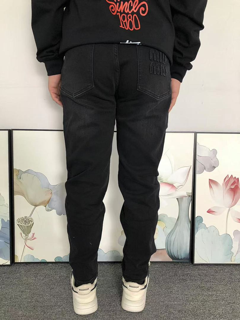 Miu Miu 218 M⭐U TROUSERS 5112241106 (Im 170Cm 60Kg I Wear Size S In The Phot) - Image 4