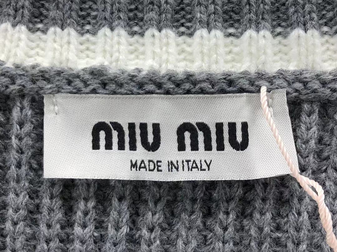 Miu Miu 188 M⭐U SWEATER 4111172477 (Im 170Cm 60Kg I Wear Size 36 In The Phot) - Image 13