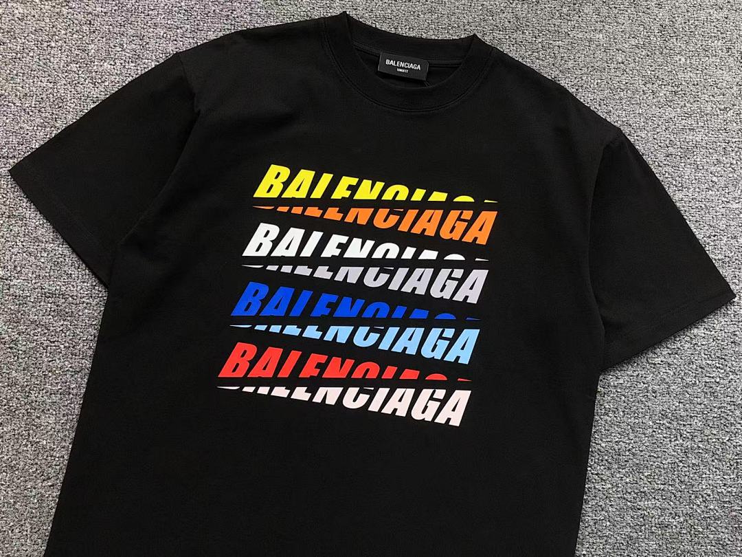 Balenciaga 108 B⭐L⭐⭐⭐IA⭐A T-SHIRT 41081920133 (Im 170Cm 60Kg I Wear Size XL In The Phot) - Image 12