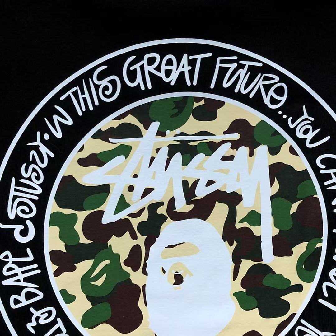 Bape 78 BAPE STUSSY T-SHIRT 411183242 (Im 170Cm 57Kg I Wear Size S In The Phot) - Image 26